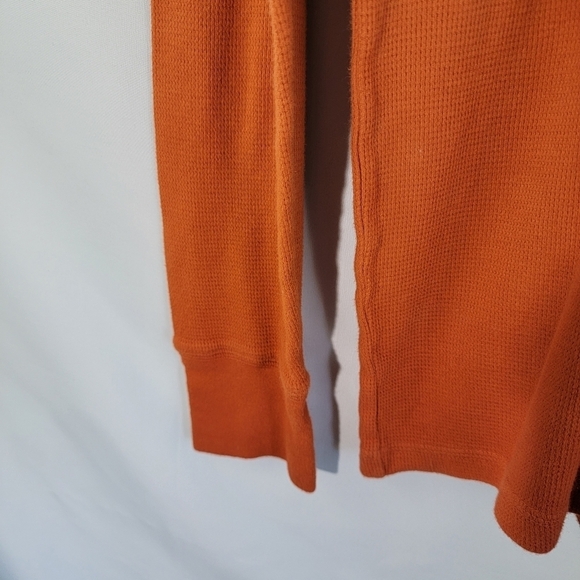 Bee Easy "Rodeo Houston" Orange Ombre Crewneck Long Sleeve Knit Sweatshirt XL - Picture 5 of 9